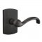 Emtek EM7100TT Teton Lever on #4 Rosette Medium Bronze