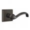 Emtek EM7111TT Teton Lever on #6 Rosette Medium Bronze