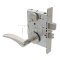 Schlage L Series, 12 Door Handle, Escutcheon, Non-Keyed , Satin Nickel Plated