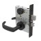Schlage L Series, 17 Door Handle, Non-Keyed Function , Flat Black