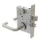Schlage L Series, 03 Door Handle, Keyed, Vandlgard, Single Cylinder, Deadbolt, Satin Nickel Plated