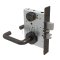 Schlage L Series, 03 Door Handle, Escutcheon, Non-Keyed, Aged Bronze