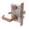 Schlage L Series, 06 Door Handle, Non-Keyed Function , Satin Bronze