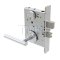 Schlage L Series, M51 Door Handle, Escutcheon, Keyed, Double Cylinder, Deadbolt