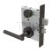 Schlage L Series, M51 Door Handle, Escutcheon, Keyed, Double Cylinder, Deadbolt