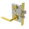 Schlage L Series, M52 Door Handle, Vandlgard, Keyed, Single Cylinder, Non-deadbolt, Grade 1 - Custom Options