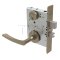 Schlage L Series, M56 Door Handle, Keyed, Single Cylinder, Deadbolt , Antique Brass
