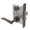 Schlage L Series, M63 Door Handle, Keyed, Single Cylinder, Deadbolt , Flat Black