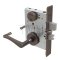 Schlage L Series, M85 Door Handle, Escutcheon, Keyed, Double Cylinder, Deadbolt