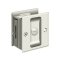 Deltana, Pocket Door Lock, Privacy,  2-1/2" X 2-3/4", Polished Nickel (US14) Finished