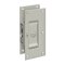 Deltana, Pocket Door Lock, Decorative Privacy, Satin Nickel (US15) Finished