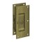 Deltana, Pocket Door Lock, Decorative Privacy, Antique Brass (US5) Finished
