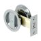 Deltana, Pocket Door Lock, Sliding Door, Round Privacy, 2-1/8", Polished Chrome (US26) Finished
