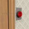 Securitron PB5 Medium Round, Push Button, Red Button Application