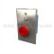 Securitron PB Medium Round illuminated Push Button, Red Switch