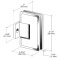 FHC Preston 180 Degree Pony Wall Mount Hinge for Shower Doors Specs