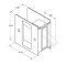 Deltana, Pocket Door Lock, Passage 2-1/2" X 2-3/4" Specs