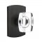 Emtek EM7100WS Windsor Crystal Knob on #4 Rosette Medium Bronze