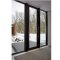 Emtek Contemporary Brass Orion Tubular Entry Set on Door