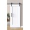 Yale Expressions Flat Barn Track Hardware with Soft Close in Black