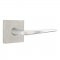 Emtek S10003 Stainless Steel Athena Lever with Square Rosette