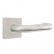 Emtek S10003 Stainless Steel Cologne Lever with Square Rosette