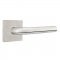 Emtek S10003 Stainless Steel Kiel Lever with Square Rosette