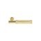 T-Bar Knurled Lever in Satin Brass Finish
