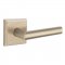 Emtek EM7111MA Mariposa Lever on #6 Rosette Tumbled White Bronze