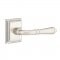 Emtek 8161 Turino Lever with Wilshire Rosette Satin Nickel