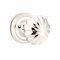 Emtek 8100 Melon Knob with Regular Rosette Polished Nickel