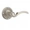 Emtek 8107 Coventry Lever with Ribbon & Reed Rosette Antique Nickel