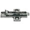 Salice Concealed Hinge, Clip Wing Mounting Plate, Quick Fixing System, Aluminum Frame, Nickel Plated
