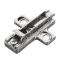 Salice Concealed Hinge, Clip Wing Mounting Plate, Quick Fixing System, Aluminum Frame, 3mm Height, Nickel-Plated