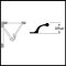 Ives RB470 Offset Roller Bumper Product Specs