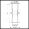 Ives STK685 Strike Product Specs