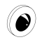Image of Ives WS401/402CVX Convex Wall Bumper