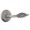 Emtek EM7102L Lafayette Lever on #2 Rosette Satin Steel