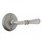 Emtek EM7102N Normandy Door Lever on #2 Rosette Satin Steel