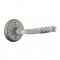 Emtek EM7102SC San Carlos Lever on #2 Rosette Satin Steel