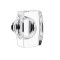 Windsor Crystal Knob in Polished Chrome Finish
