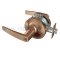 Accentra Door Handle 4700LN, Monroe Lever, Satin Bronze Finish
