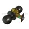 Yale 5401CK Commercial Door Knobs Oil Rubbed Bronze, Equiv. Finished