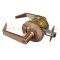 Accentra Door Handle 5400LN, Augusta Lever, Satin Bronze Finish