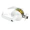Accentra Door Handle 5400LN, Augusta Lever, White Suede Powder Coat Finish