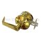 Accentra 4739LN Commercial Locks Polished Brass Finished
