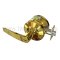 Accentra 4729LN Commercial Locks Polished Brass Finished
