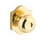 Yale Expressions Everly Rosette with Lewiston Knob Polished Brass (US3) Finished