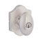 Yale Expressions Everly Rosette with Auburn Knob, Finish: Satin Nickel (US15) Finished