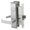 Accentra 8860-2FL Mortised  Commercial Locks Satin Chrome Finished